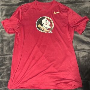 Nike Red Short Sleeve Tee